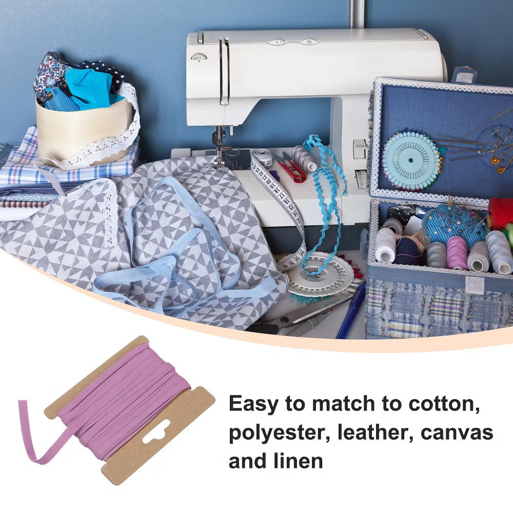 Cotton Durable Washable Double Fold Bias Tape Bias Tape 1 Pc - Image 50