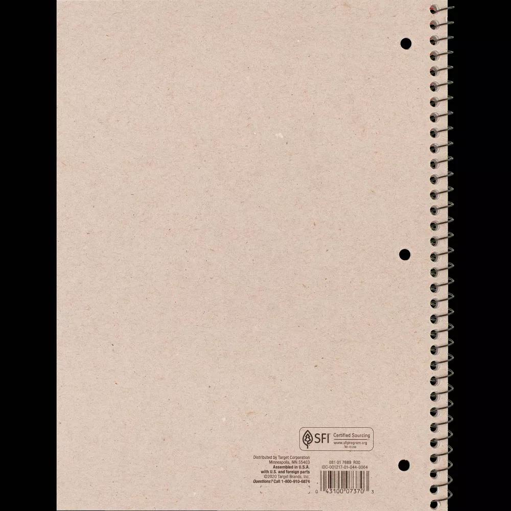 College Ruled 1 Subject Flexible Plastic Cover Spiral Notebook - Image 20