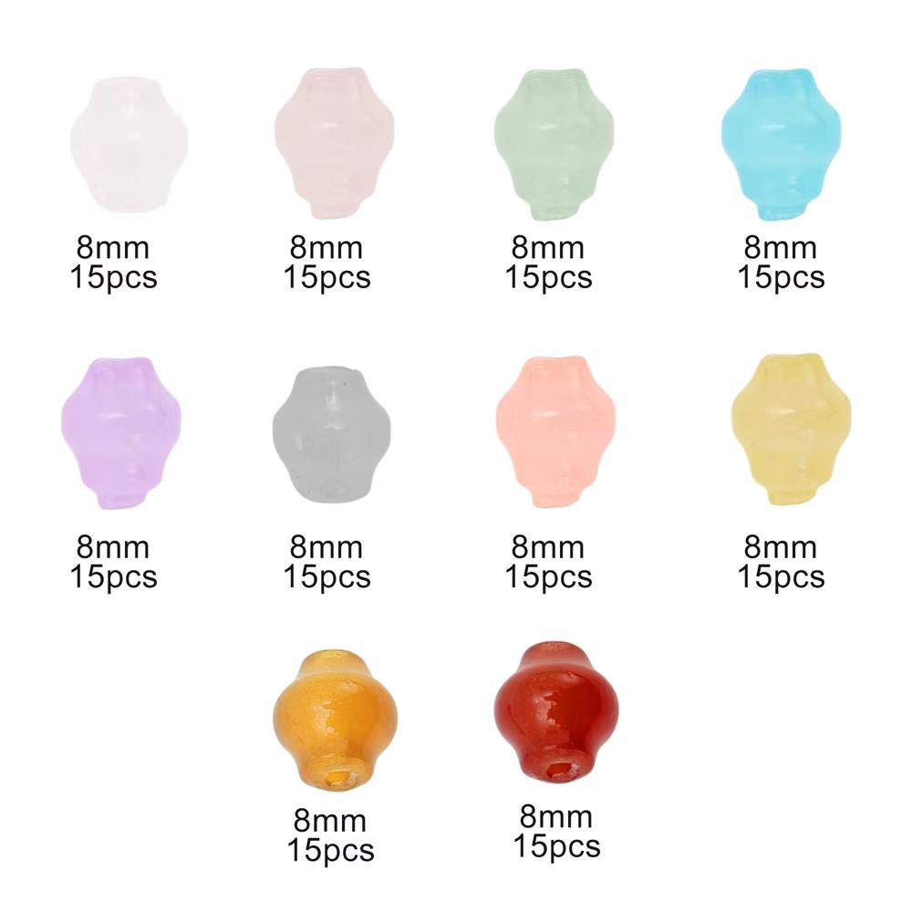 8x9mm Date Beads for Bracelets for Bracelet Making DIY Crafts Assorted Color 150Pcs - Image 4