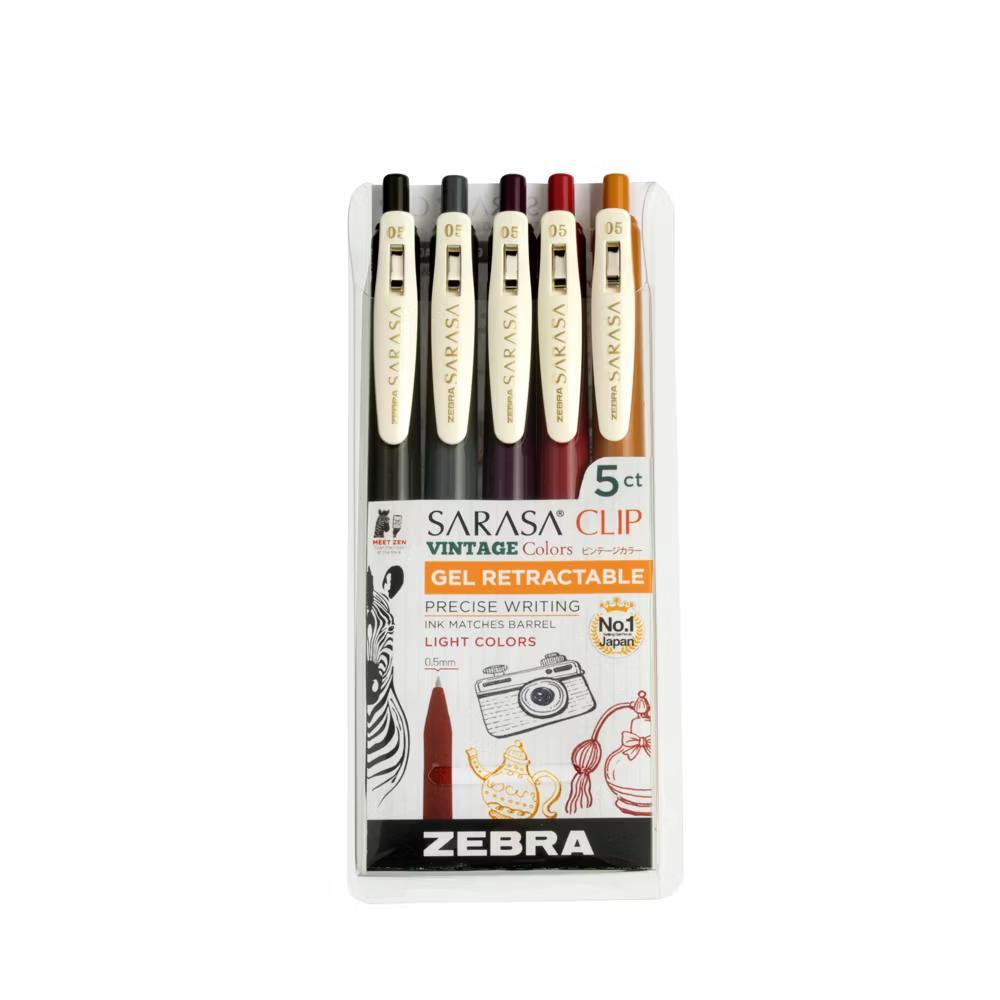 Zebra Sarasa Vintage 5pk - Image 6