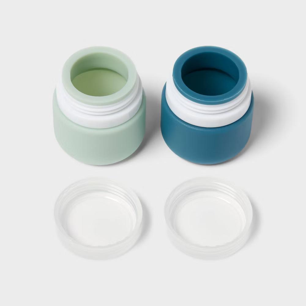 Skincare Cream Jar - 1oz/2ct