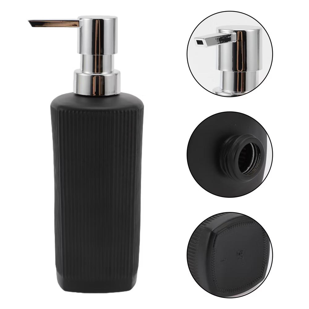 Classic Vertical Lines Soap Pump Dispenser for Bathroom 350ml 1 Pc - Image 59