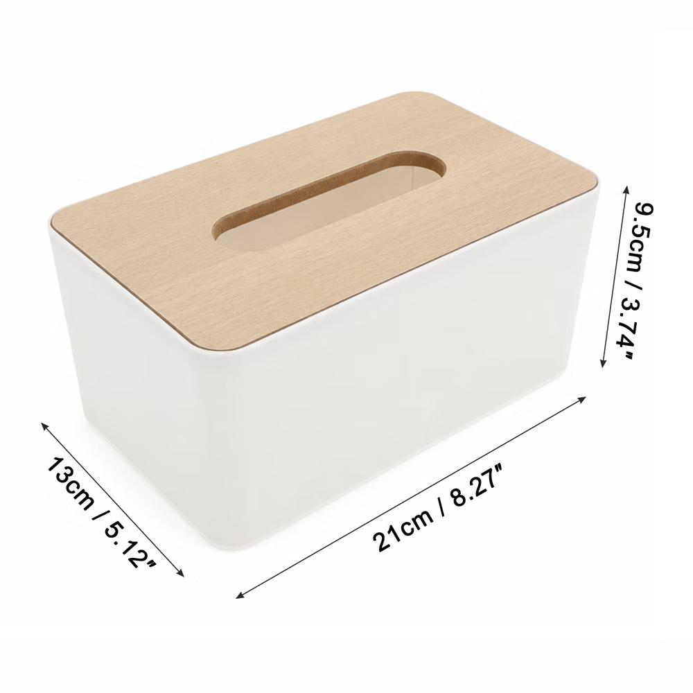 Wooden Lid Tissue Box Cover 1 Pc - Image 20