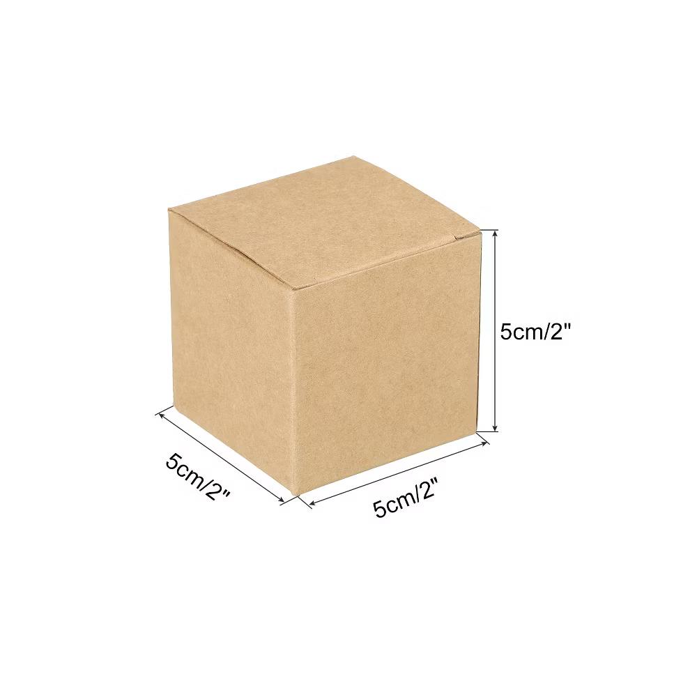 Recycled Corrugated Paper Craft DIY Gift Boxes 15 Pcs - Image 4