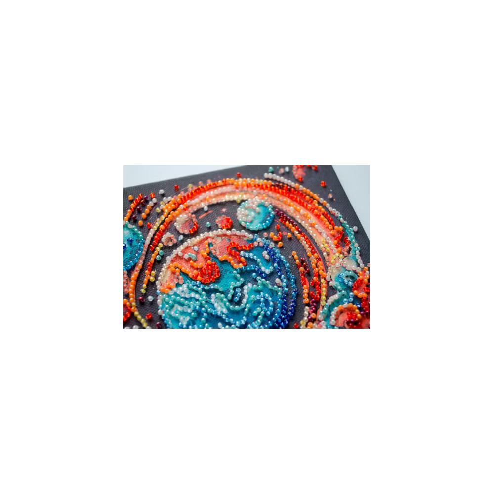 Art Mini Bead embroidery kit - Cosmic energy - Image 6