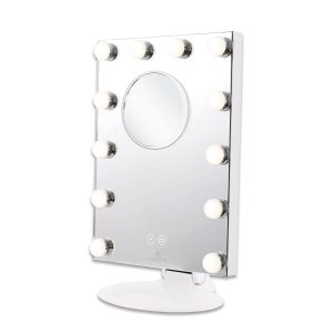 Impressions Vanity Lumière TableTop LED Makeup Mirror with Bluetooth Speaker