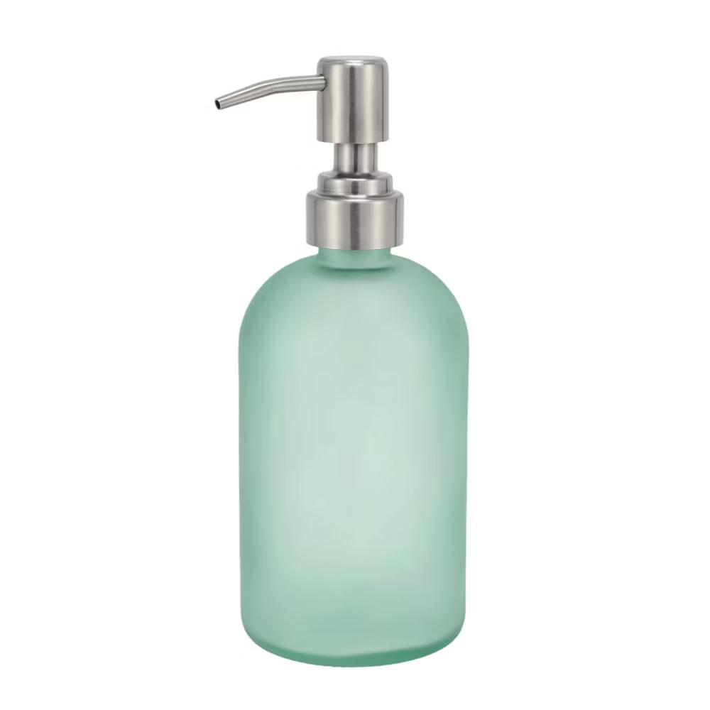 Simple Cylindrical Soap Pump Dispenser for Kitchen 400ml 1 Pc - Image 25