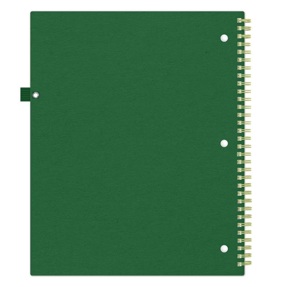 Blue Sky Your Year Parent Wirebound Notebook 8.5"x11" Green Note - Image 5