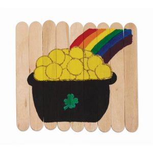Jumbo Craft Sticks, Natural, 6" 0.75", 500 Pieces