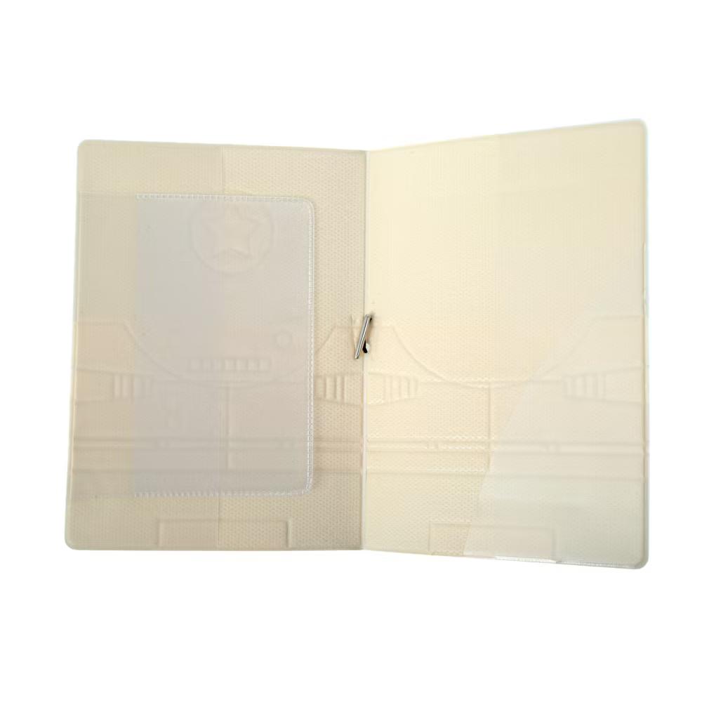 Police Officer Passport Holder Black Red 1 Pc - Image 4
