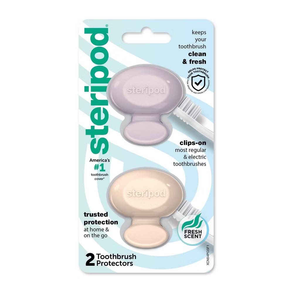 Steripod Toothbrush Protec Cover - Trial Size - 2ct - Image 6