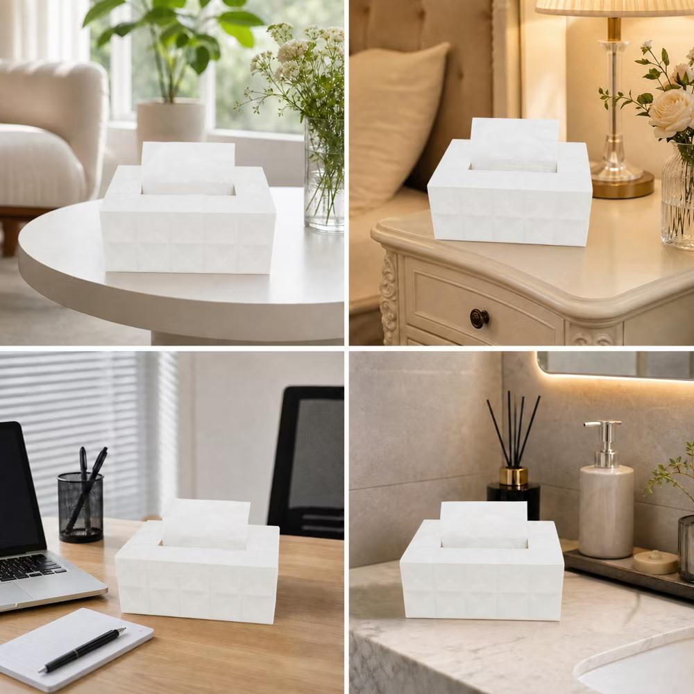 Rectangular Tissue Box Cover 1 Pc - Image 24