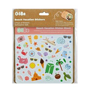 2 pk GoBe Kids' Stickers - Beach Vacation