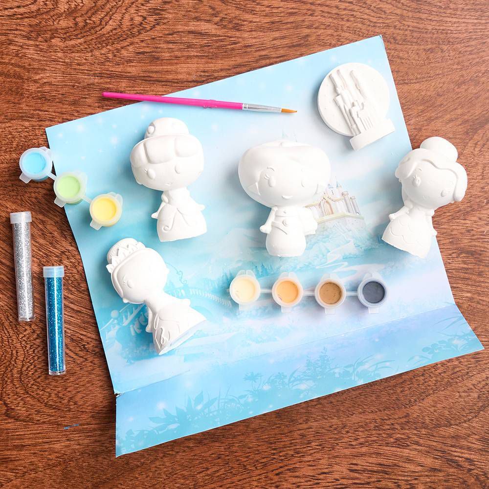 5ct Princess Paint-Your-Own Figurines Set
