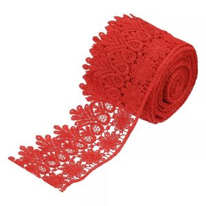 Unique Bargain Decorative Vintage Crochet Hollow Lace Ribbon for DIY Crafts