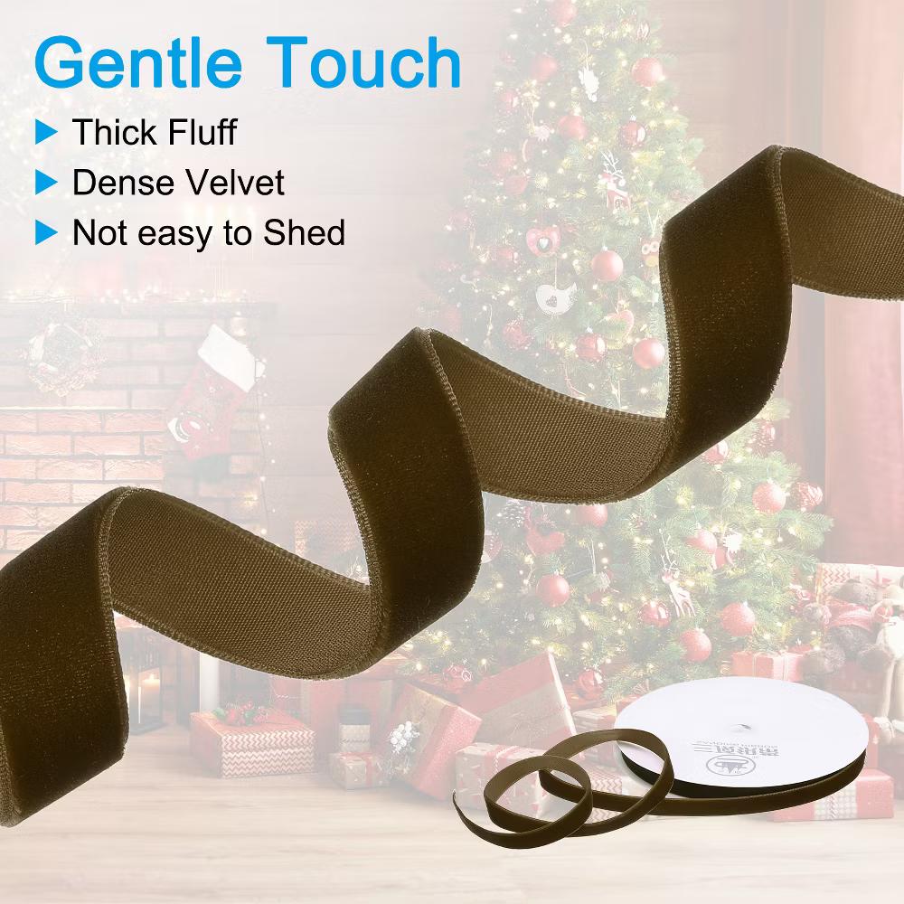 Polyester Decorations Single Face Spool Ribbon for Gift Wrapping Flower - Image 22