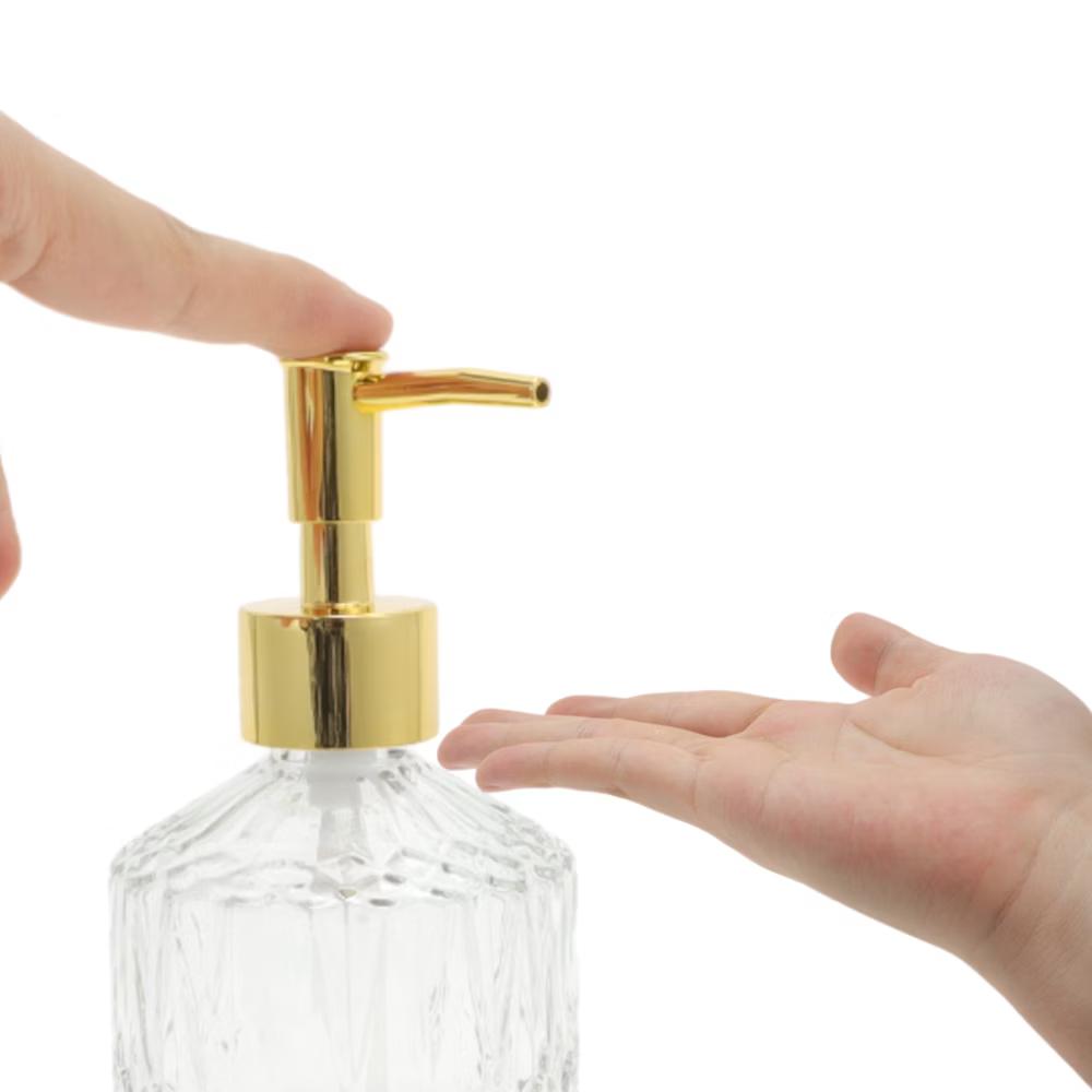 Reusable Round Bottom Bamboo Grain Soap Dispenser 13.53oz 1 Pc - Image 8