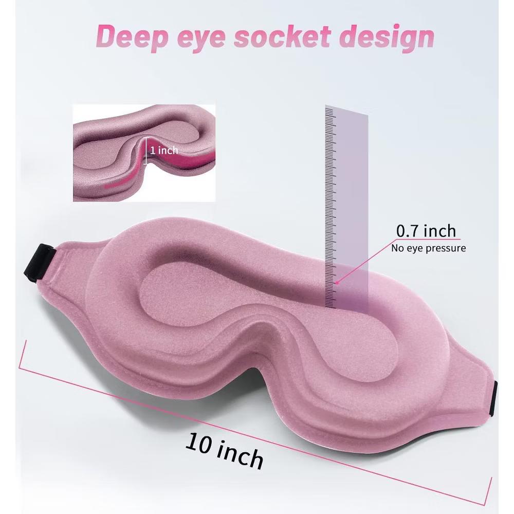 Albatross Health Sleep Eye Mask for Men and Women, Ideal for Lash Extensions, Travel Blackout Night Blindfold with Adjustable Strap - Image 27