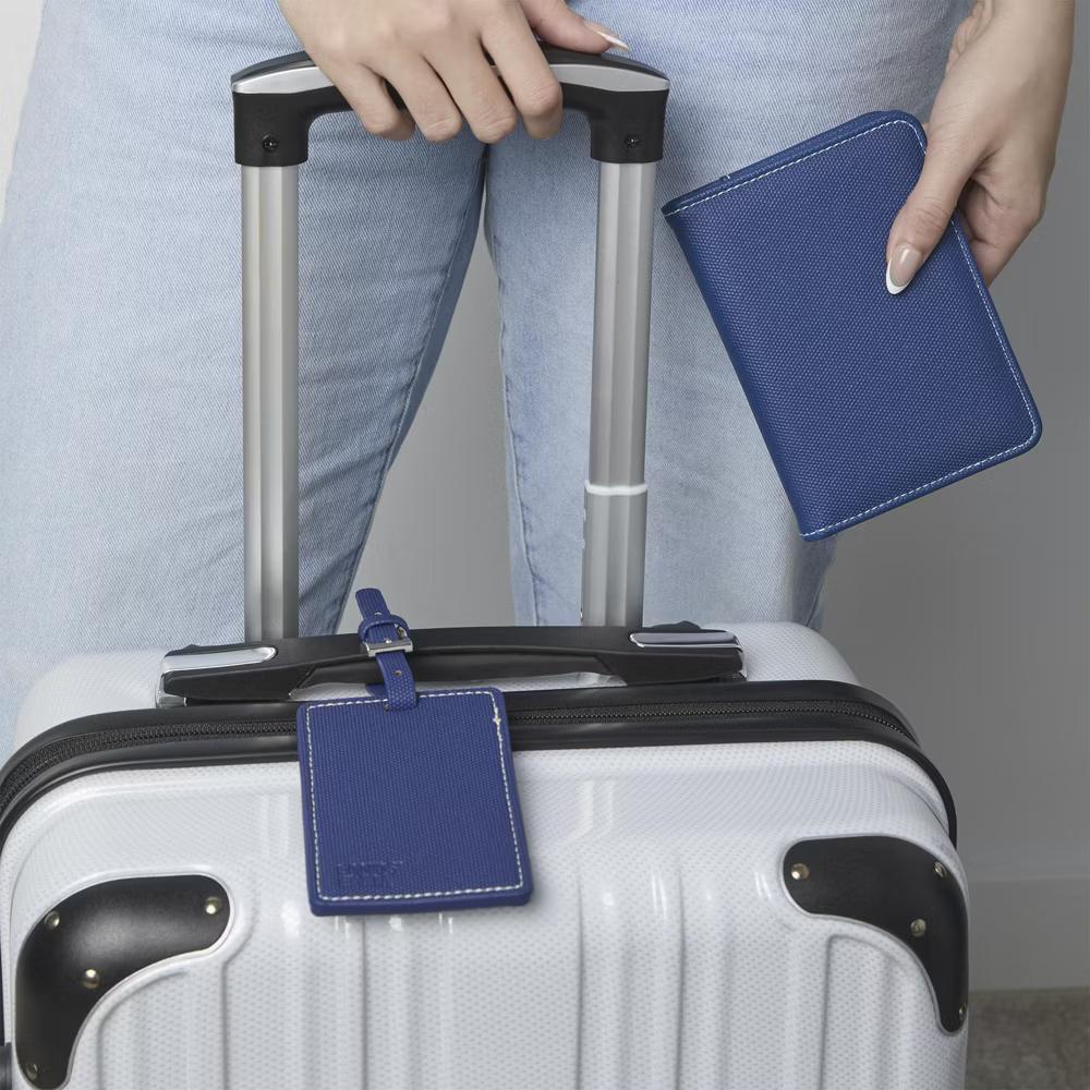 Lands' End Luggage Tags 2-Pack, Travel Bag Tag, Suitcase Identifier - Image 10