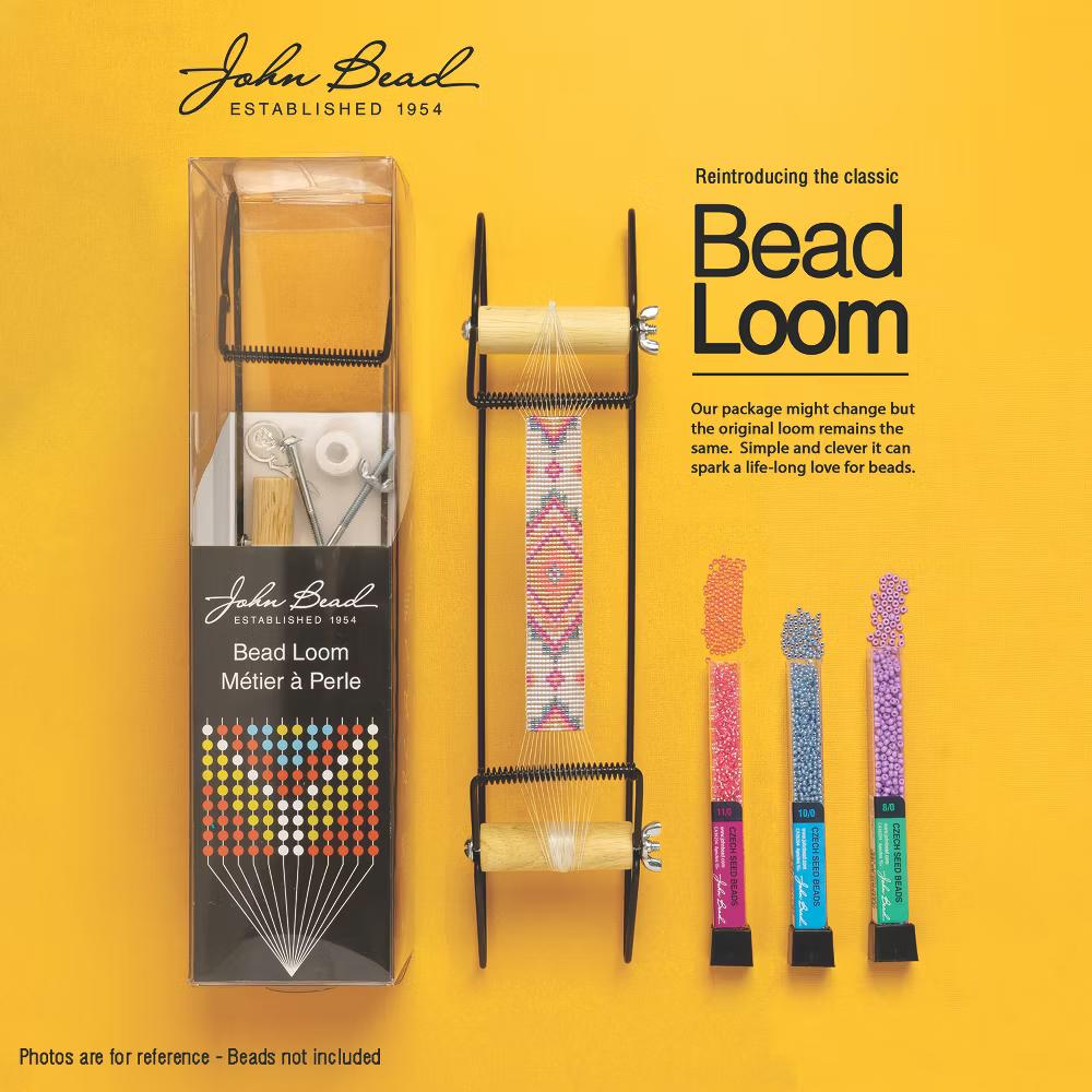 Bead Loom Kit, Seed Bead Loom Kit for DIY Necklace Bracelet Weaving Jewelry Making - Image 5