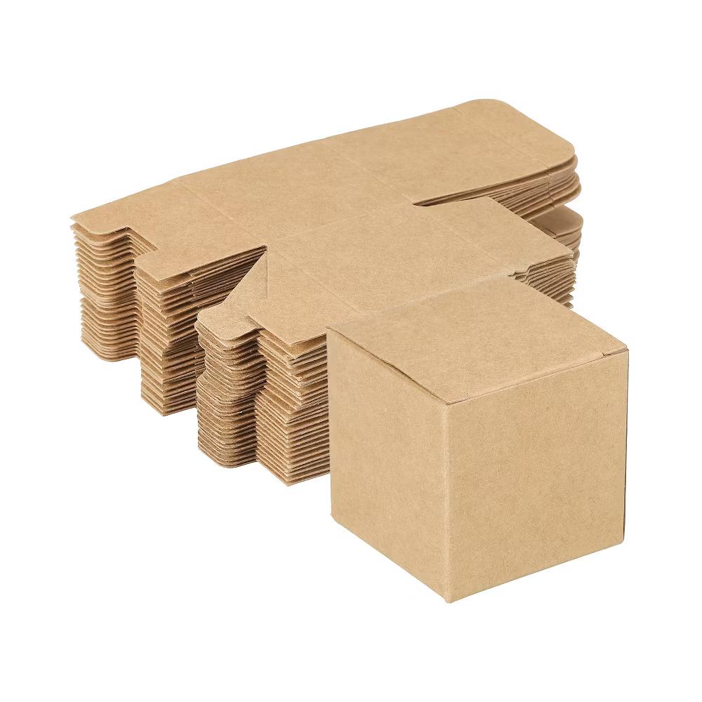 Recycled Corrugated Paper Craft DIY Gift Boxes 15 Pcs - Image 6