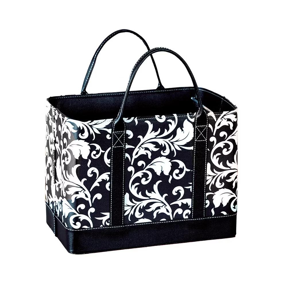The Lakeside Collection Chic Portable File Organizer Tote for Office - Image 5