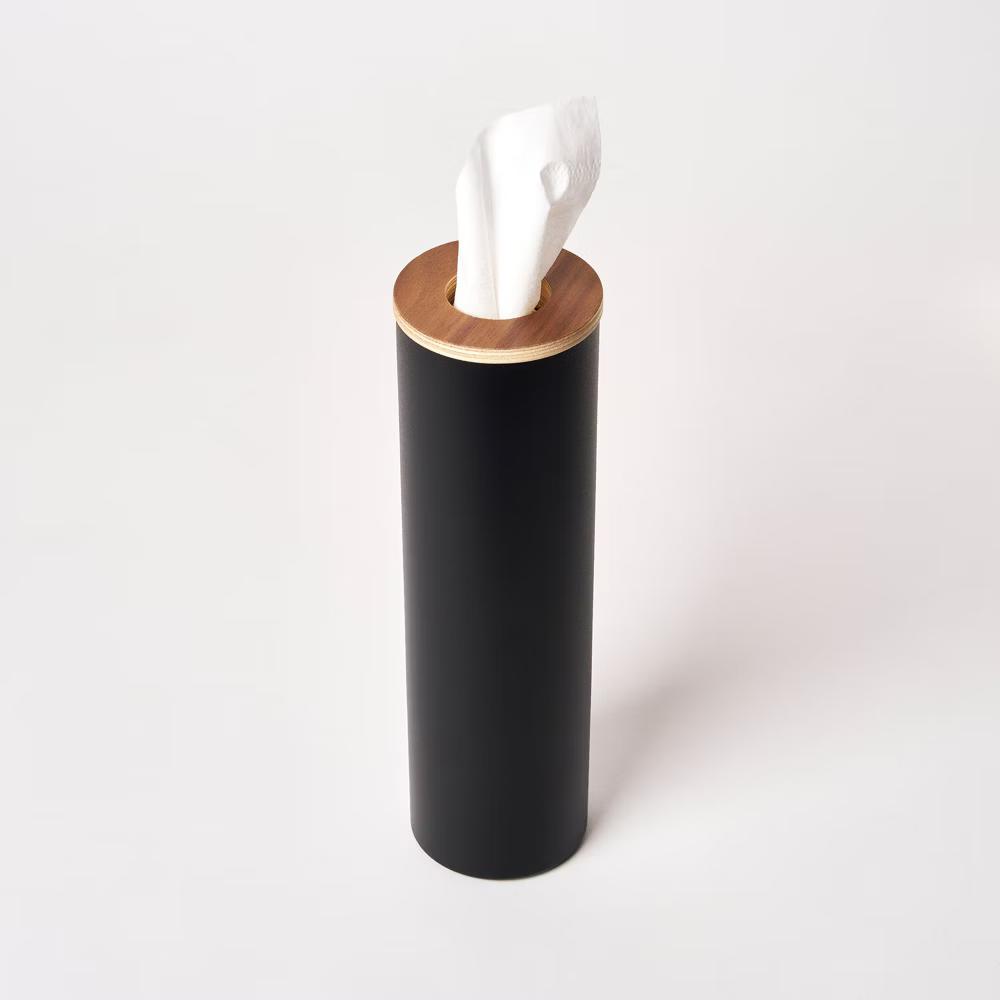 Home Round Tissue Case - Steel Wood - Image 18
