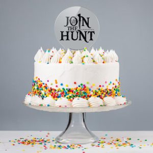Supernatural Join The Hunt Acrylic Cake Topper