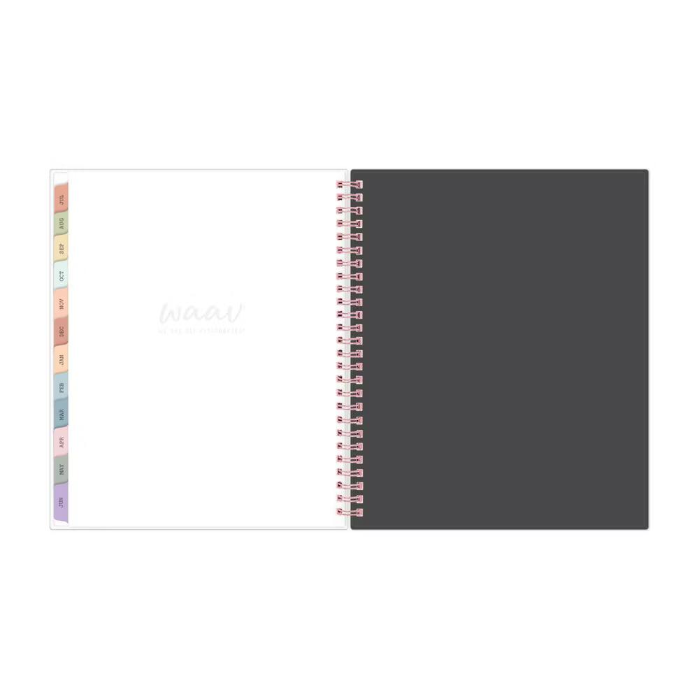WAAV 7"x9" Planner Vibrancy Frosted AY 2026-2027 Weekly/Monthly Safety Wirebound - Image 11
