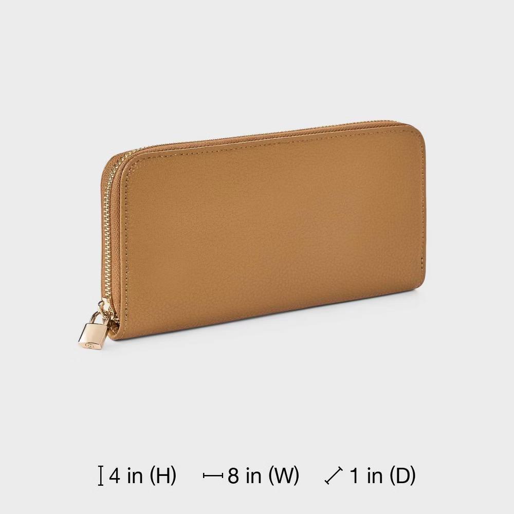 Large Zip Wallet with Charm - Image 14