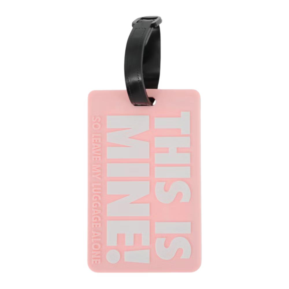 THIS IS MINE Pattern Luggage Tag 1 Pc