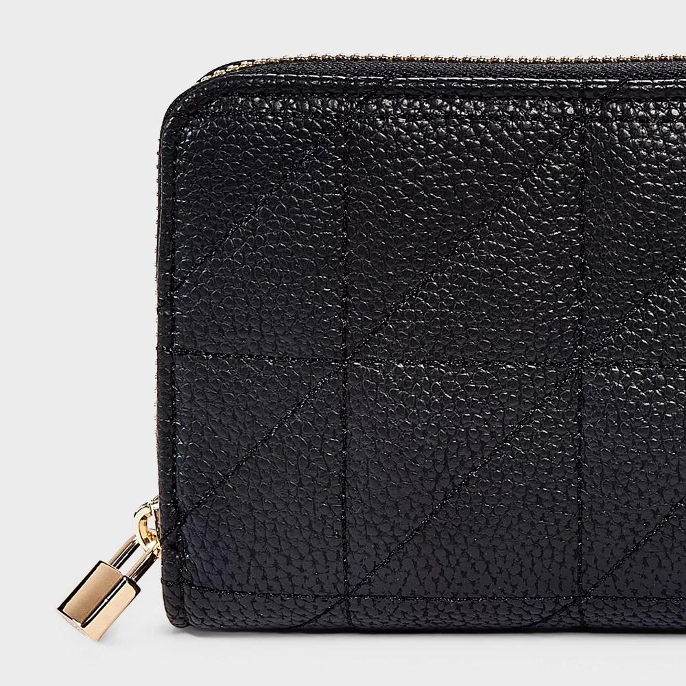 Large Zip Wallet with Charm - Image 5
