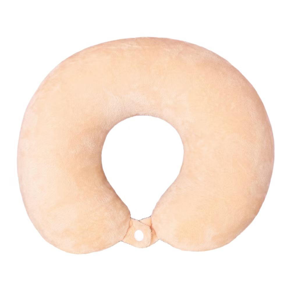 Solid PP Cotton Lightweight Office U-Shape Travel Neck Pillows 11x11in 1 Pc - Image 19