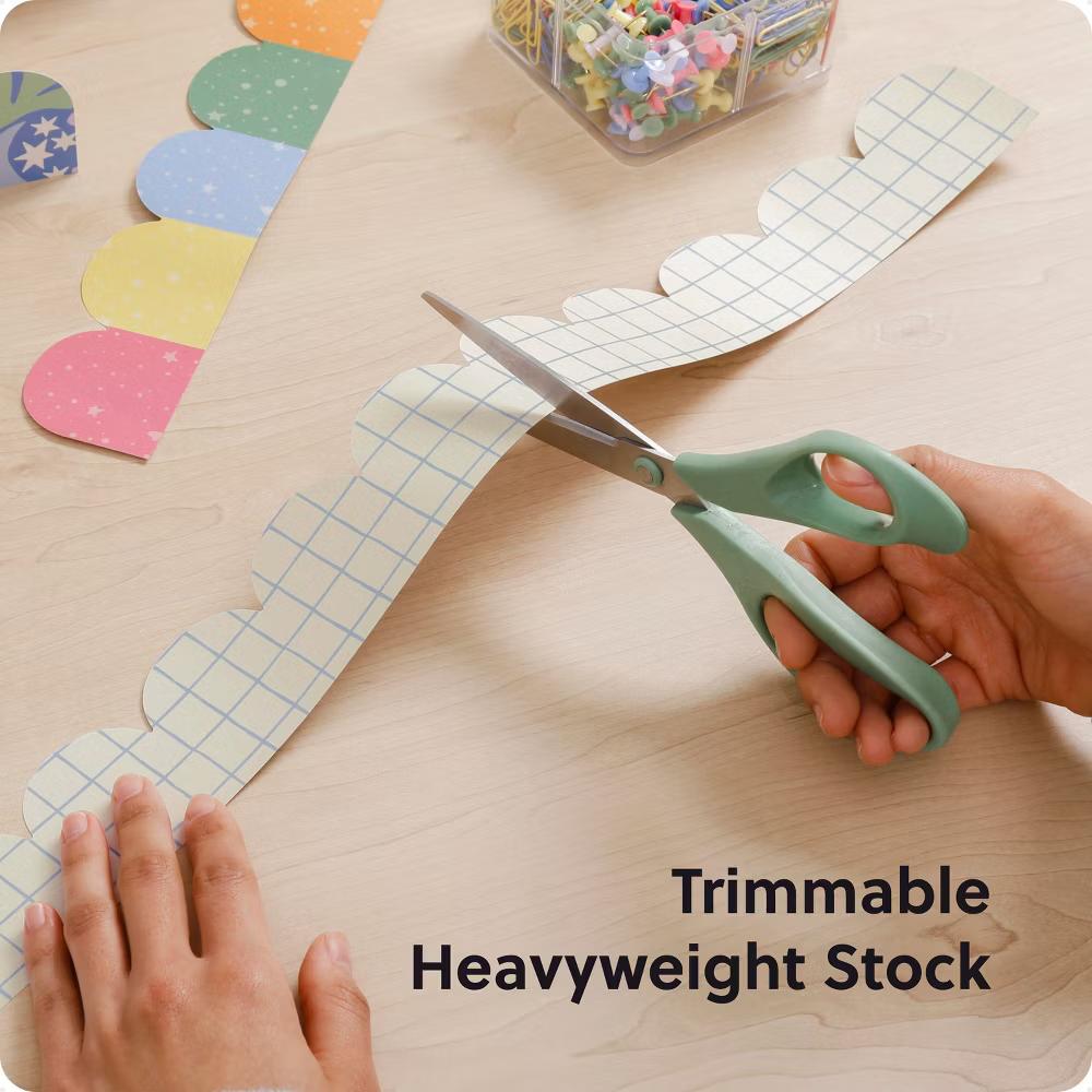 3ct Scalloped Bulletin Board Border Teacher - Image 3