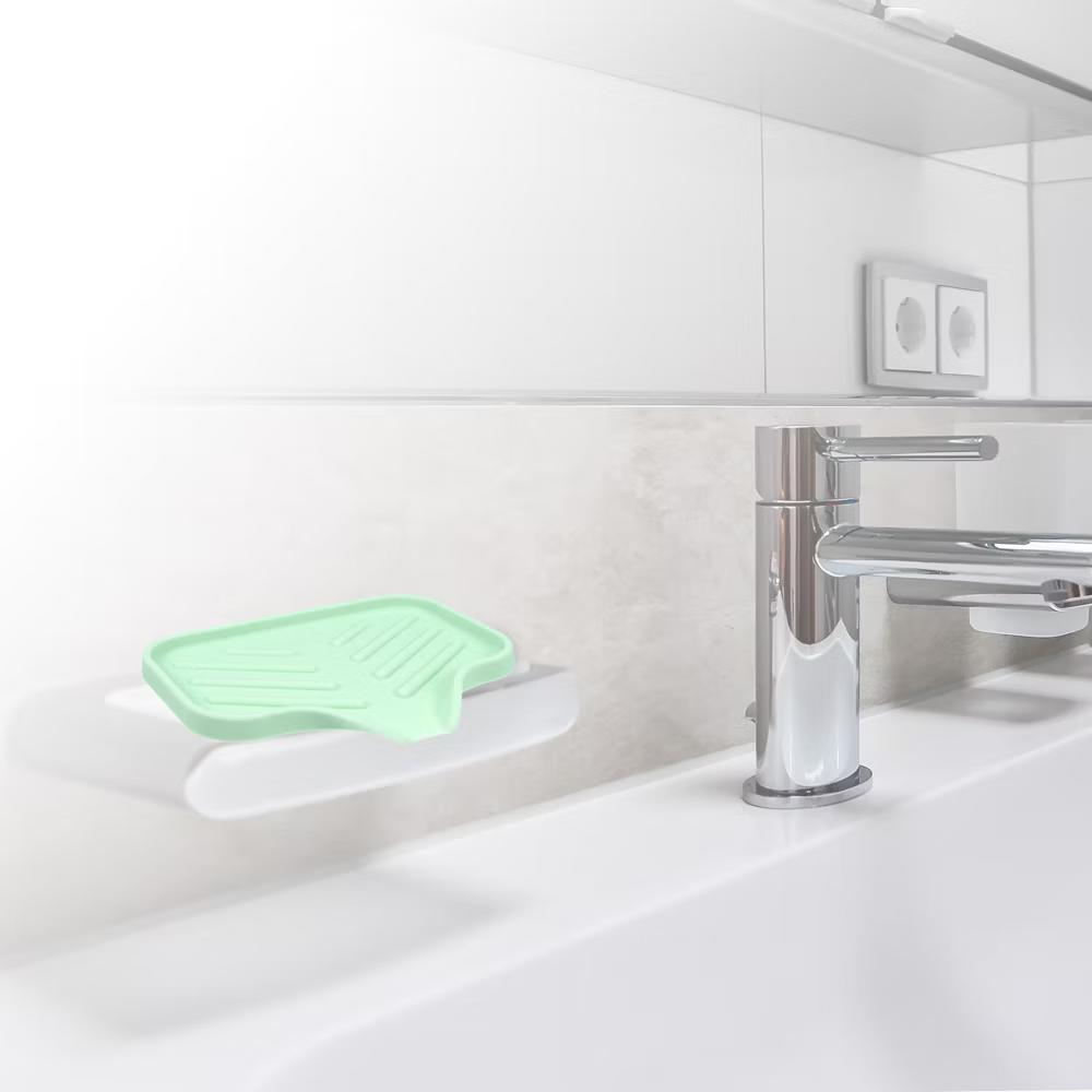Bathroom Kitchen Silicone Soap Dish - Image 15