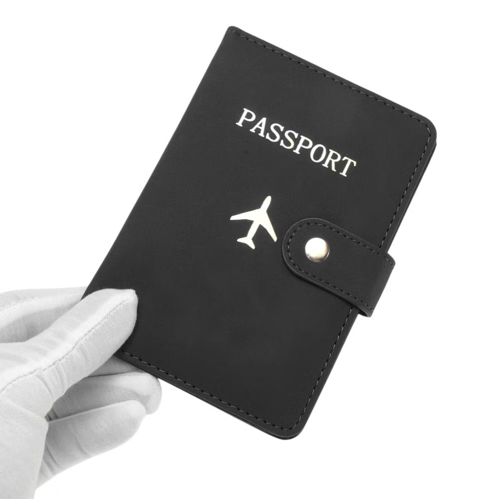 Button Design Passport Holder 1 Pc - Image 3