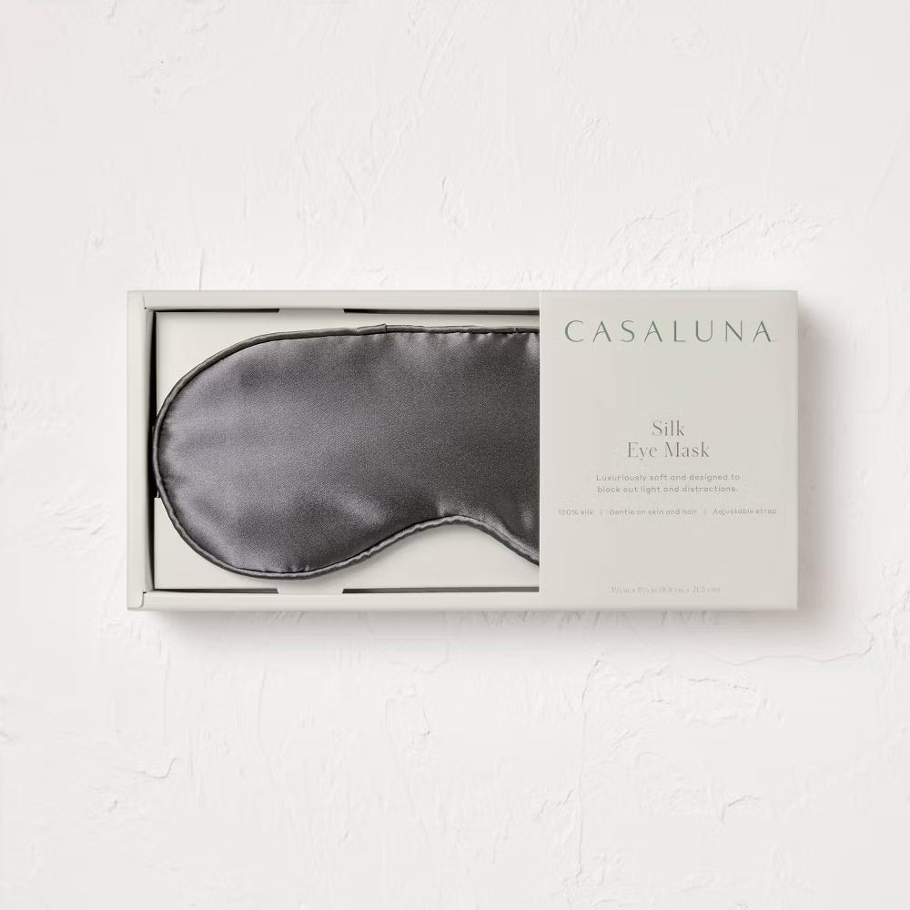 Solid Silk Eye Mask - Image 4
