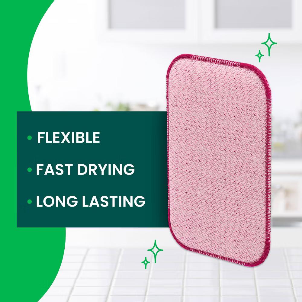 Dobie All-Purpose Non-Scratch Scrub and Wipe Cleaning Clothes - 2ct: Microfiber, Reusable, Multi-Surface - Image 7