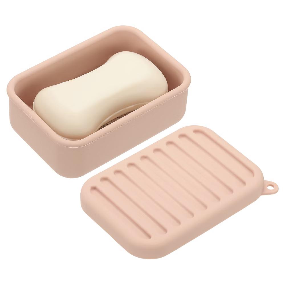 Soap Dish, Silicone Leak Proof Soap Bar Case - Image 10