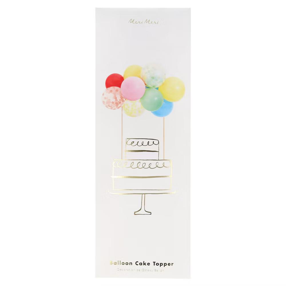 Rainbow Balloon Cake Topper Kit (Pack of 1) - Image 2