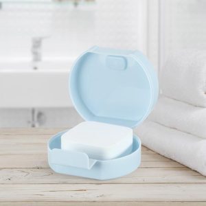 Travel Portable Waterproof Soap Dish 2 Pcs