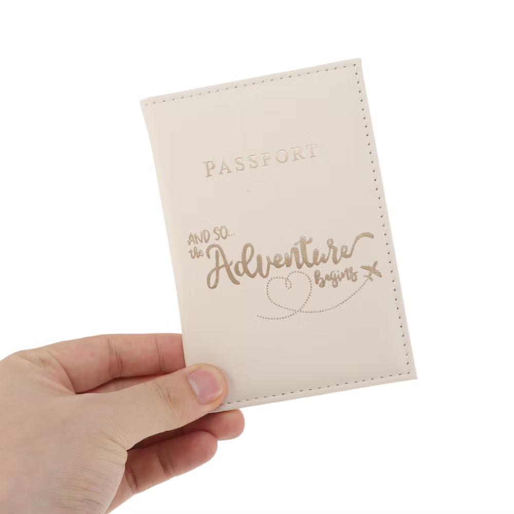 Letters Design Passport Holder 1 Pc - Image 5