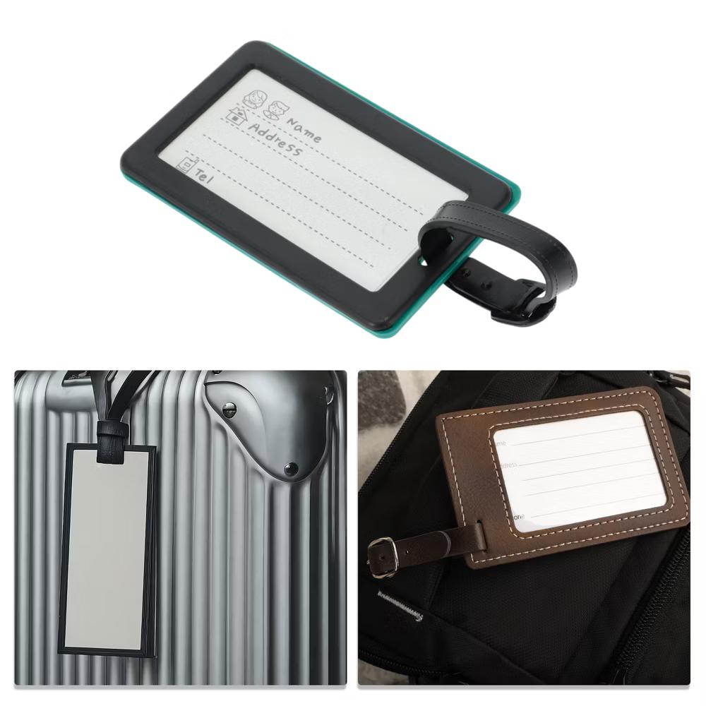 Happy Pattern Luggage Tag 1 Pc - Image 10