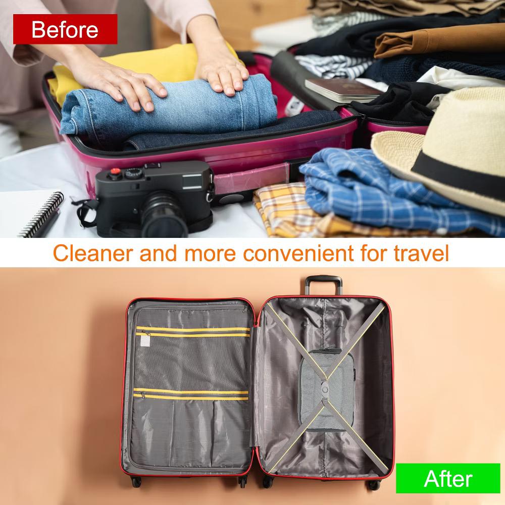 Compression Packing Cube Travel Luggage Organizers Bag 1 Pc - Image 13