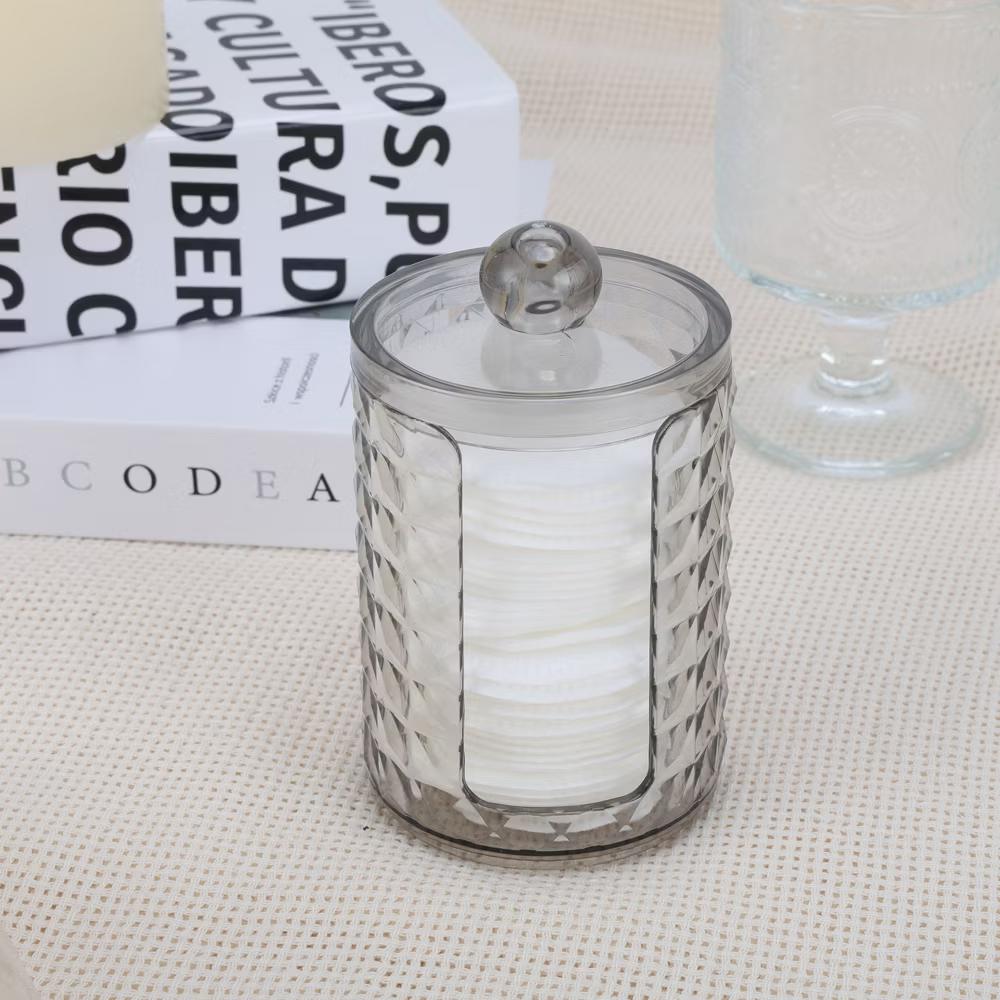 Compact Diamond-pattern Bath Canister 1 Pc - Image 9