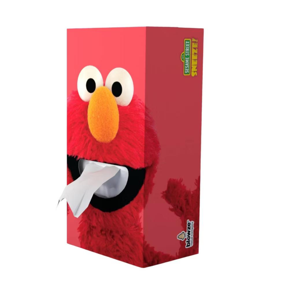 Blowze Sneeze Elmo Facial Tissue - 124ct