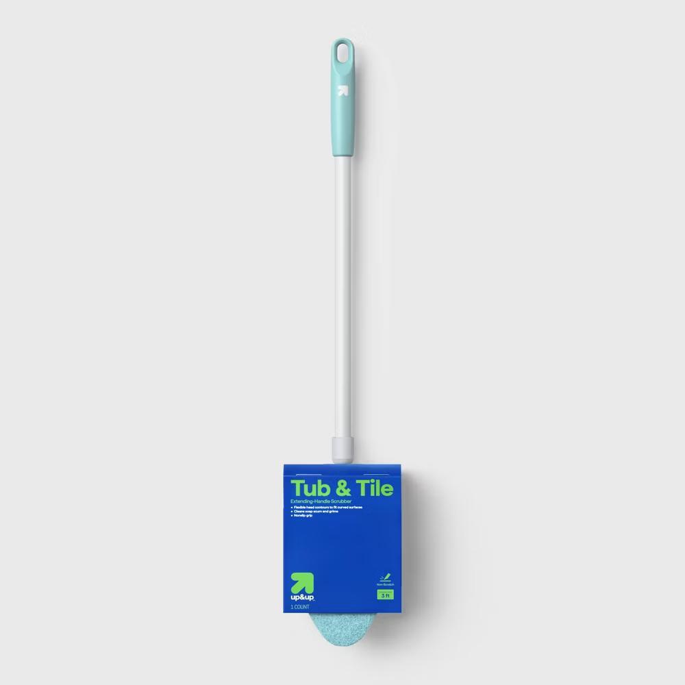 Extendable Tub And Tile Non-Scratch Cleaning Brush - Image 2