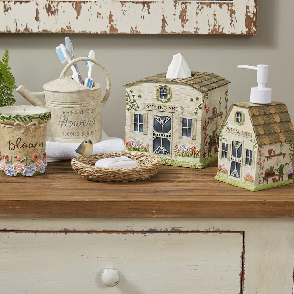Park Designs Spring Garden Tissue Box Cover - Image 2