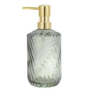 Durable Cylinder Twill Lines Soap Dispenser 1 Pc