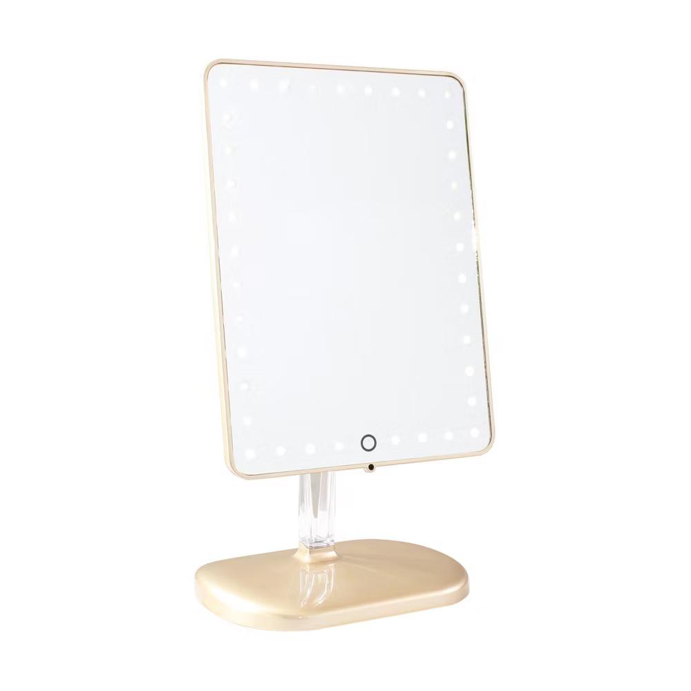 Impressions Vanity Touch Pro LED Makeup Mirror with Bluetooth Audio+Speakerphone & USB Charger - Image 2